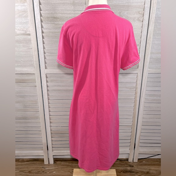 FADED GLORY Polo Dress Barbie Pink-12/14 - Picture 3 of 3